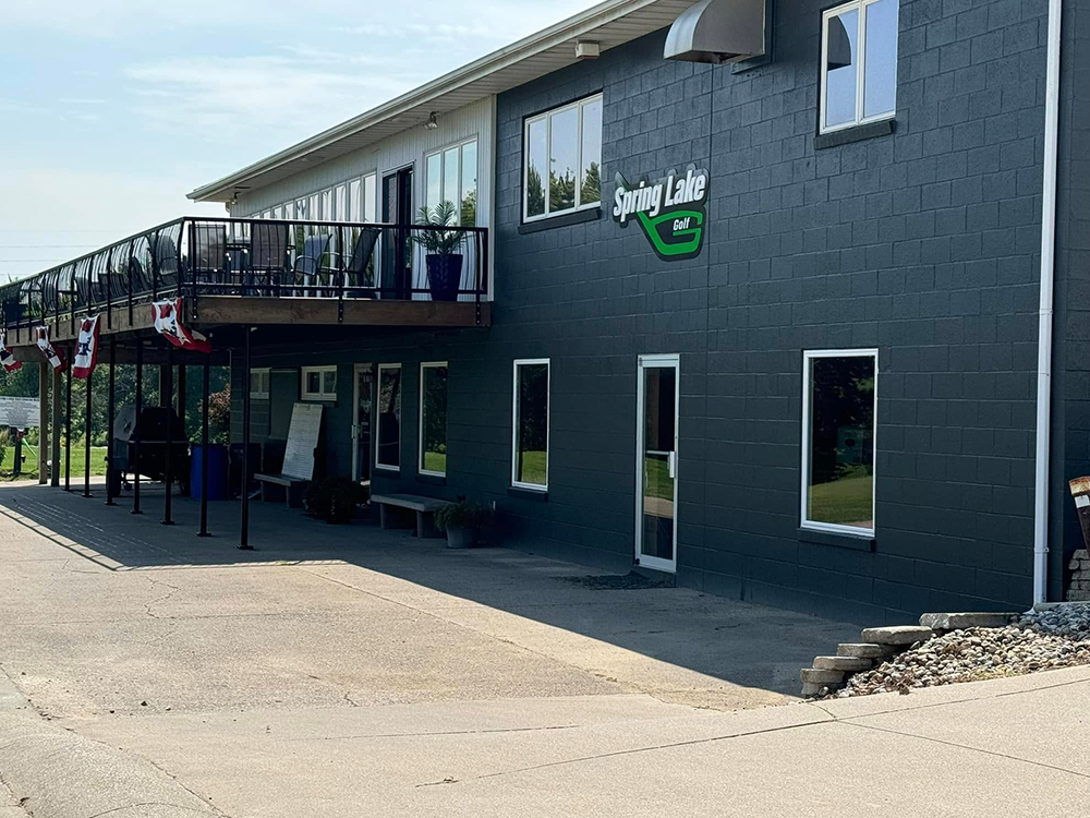Deck of clubhouse